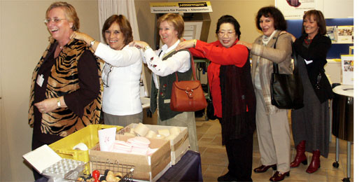 Helga Mueller Harren, Jeanne Marie Clausse, Yomiko Okumura, Catherine Bergoin 