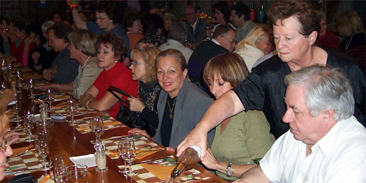 Elvira Agiuar, H�l�ne Caputo, Catherine Bergoin et Alain Gauchet 