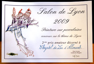 Salon de Lyon, Chrystel du Lau d'Allemans